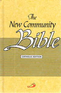 The New Community Bible: Standard Edition | Hardbound | Yellow