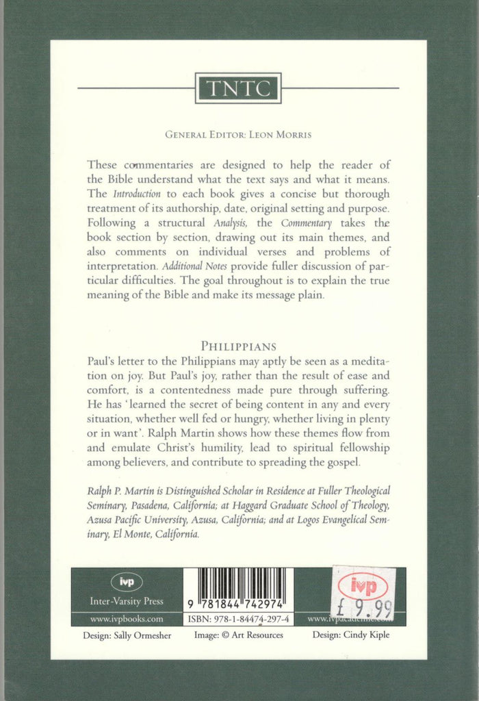 Philippians (Tyndale New Testament Commentaries)