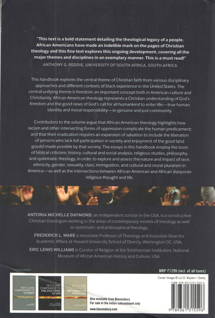 T&T Clark Handbook Of African American Theology