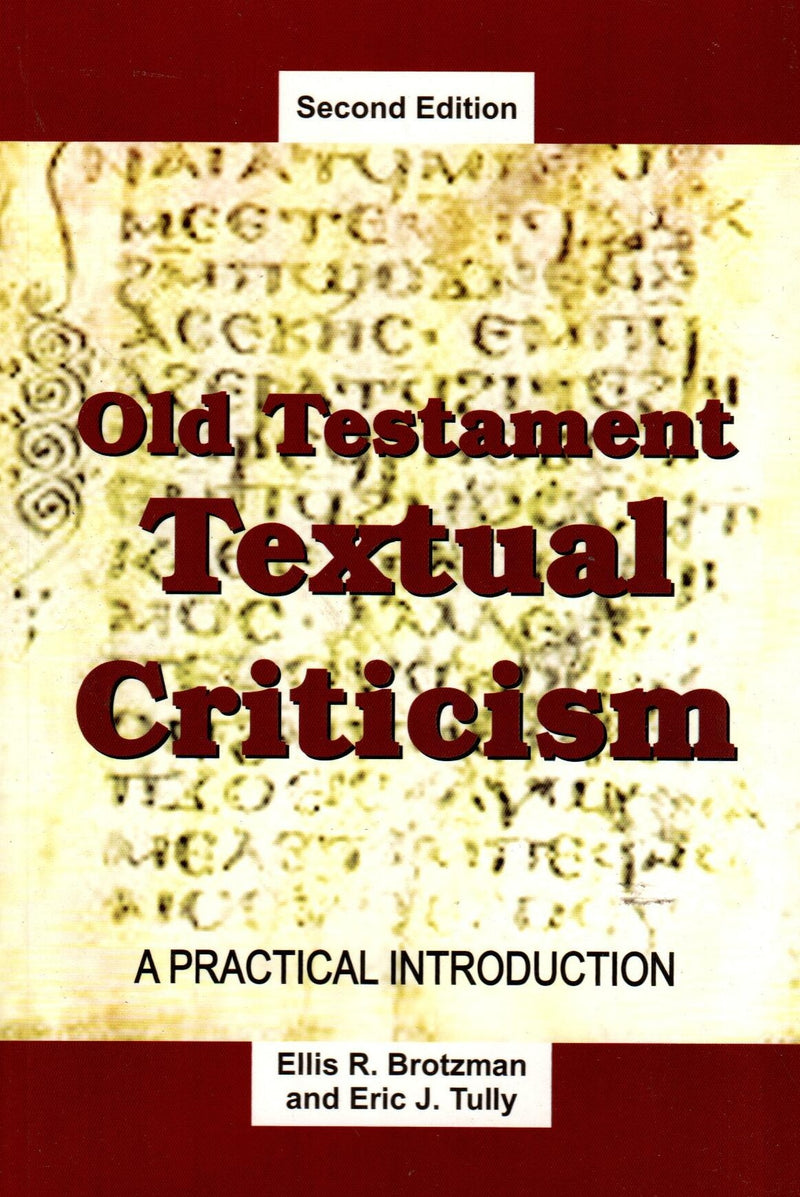 Old Testament Textual Criticism