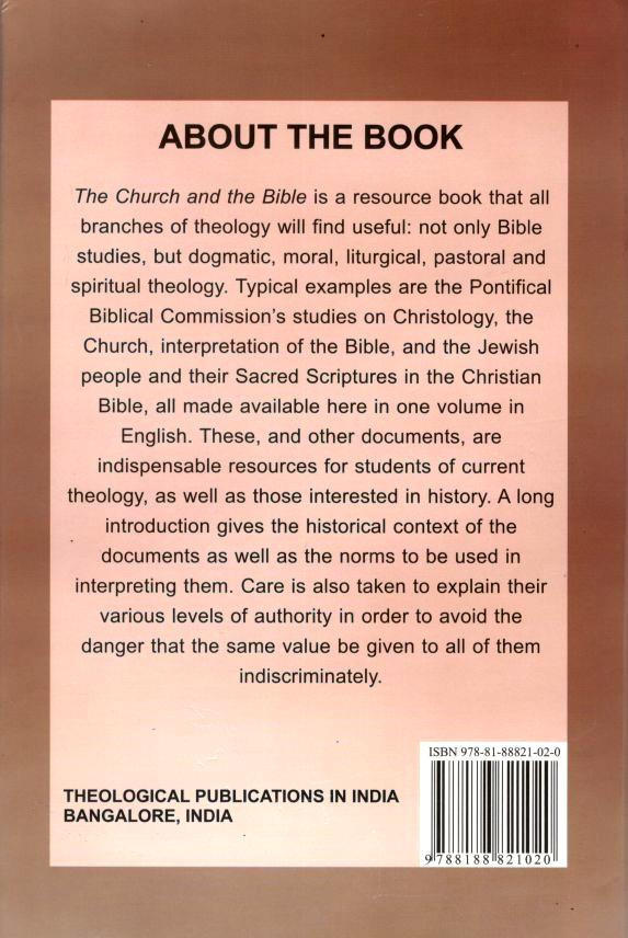 The Church And The Bible