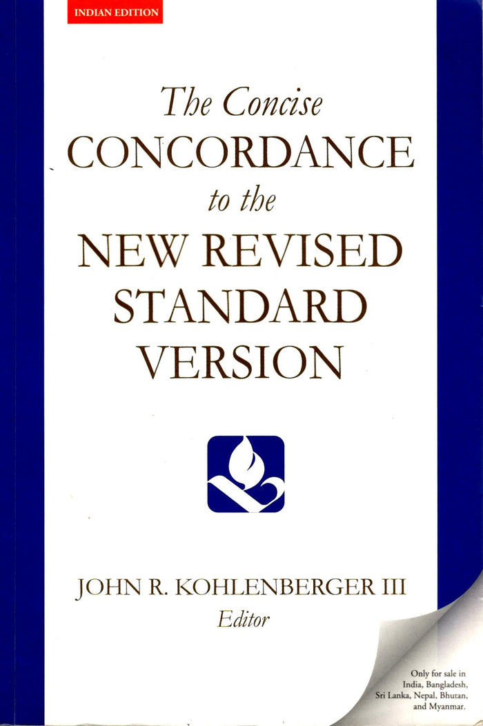 The Concise Concordance to the New Revised Standard Version