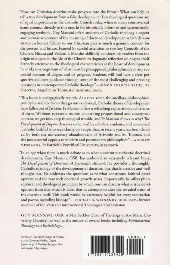 The Development Of Dogma : A Systematic Approach