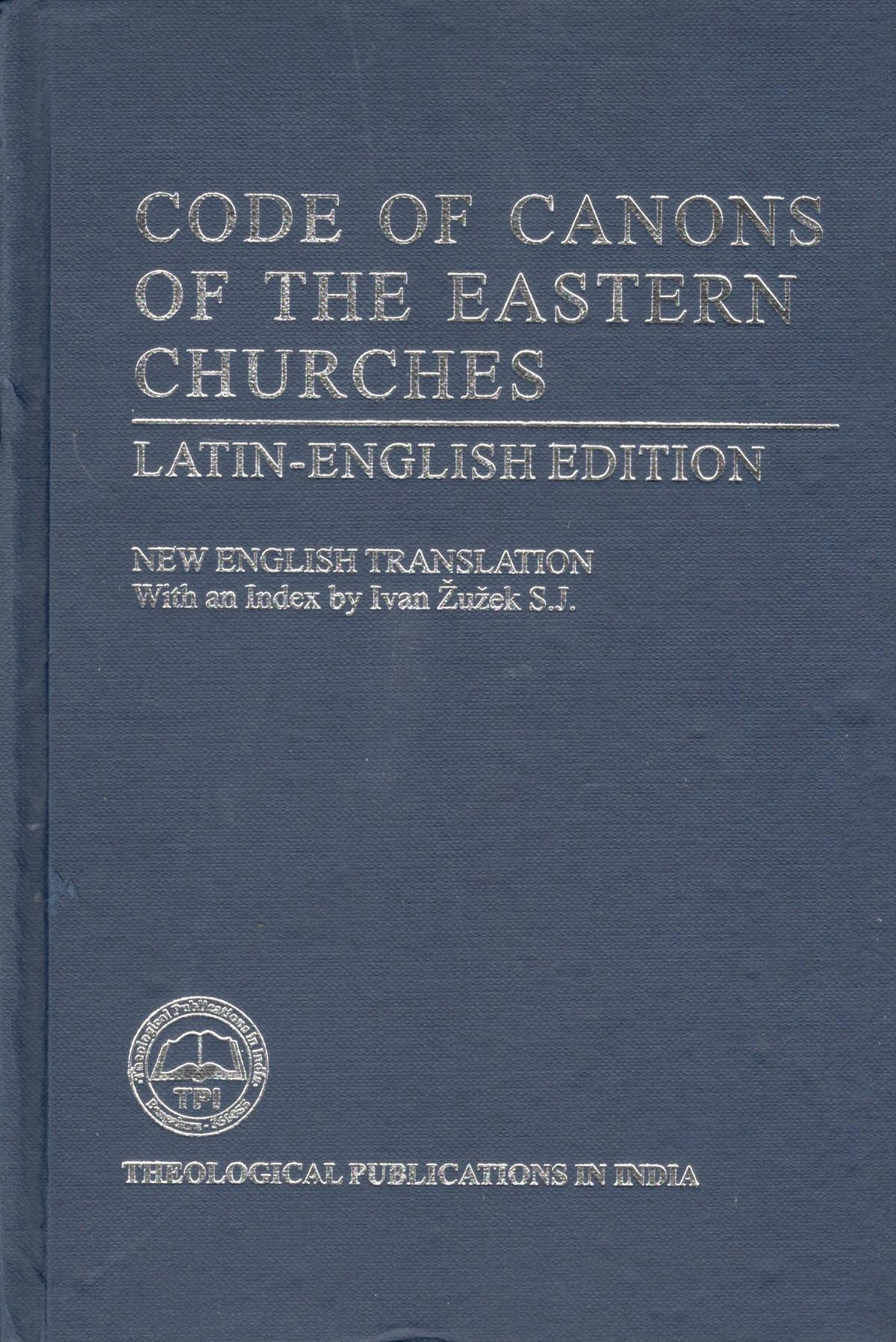 Code of Canons of the Eastern Churches