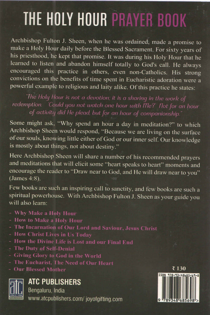 The Holy Hour Prayer Book