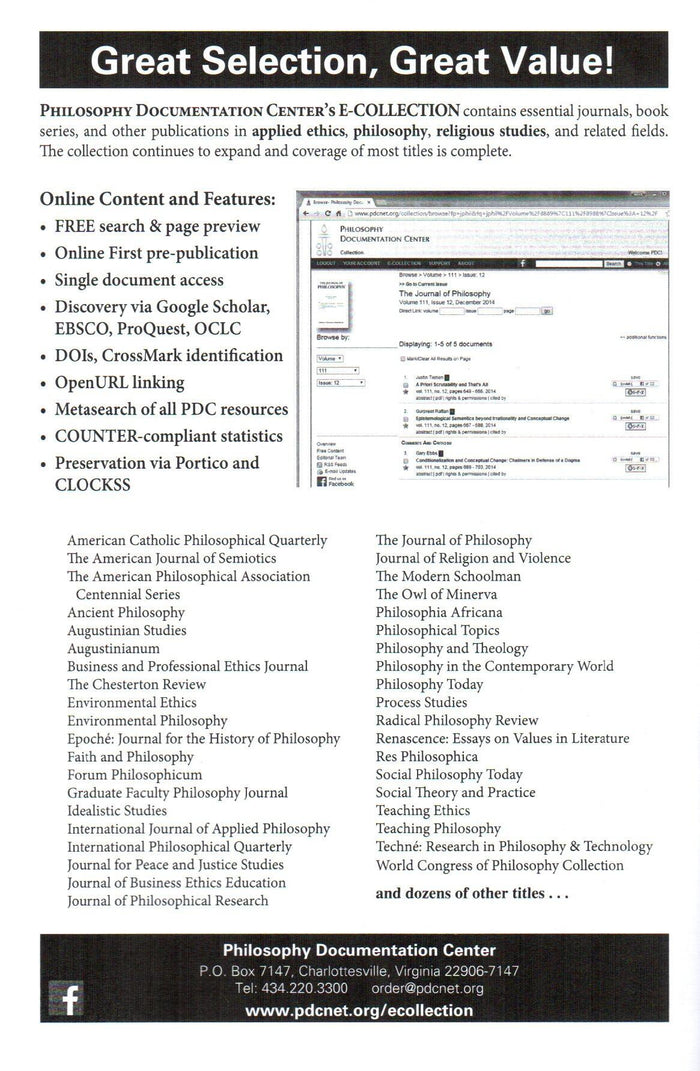 The Journal of Philosophy | Vol. CXX | No. 12 | December 2023