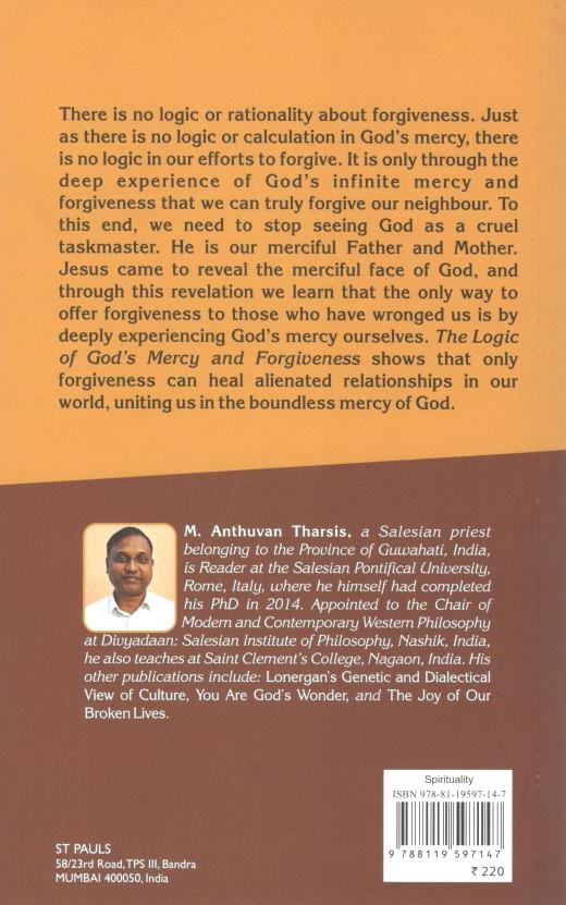 The Logic of God's Mercy and Forgiveness