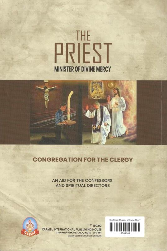 The Priest : Minister of Divine Mercy