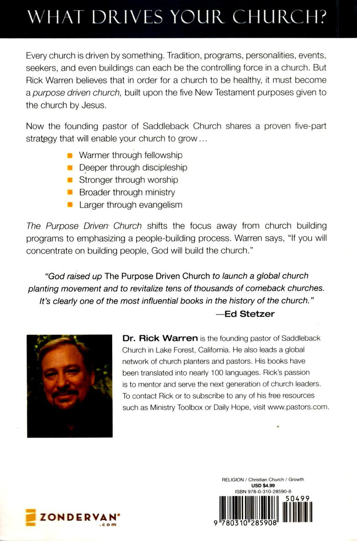 The Purpose Driven Church