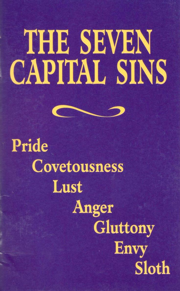 The Seven Capital Sins (Booklet)