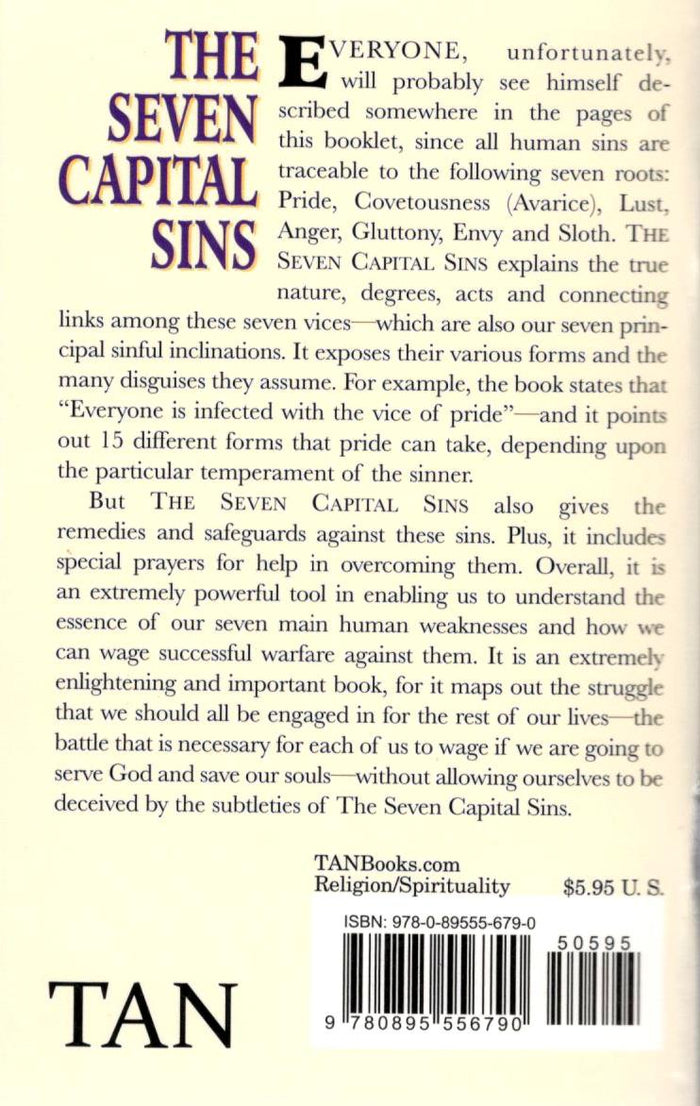 The Seven Capital Sins (Booklet)