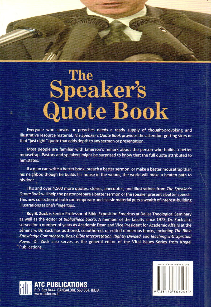 The Speaker's Quote Book