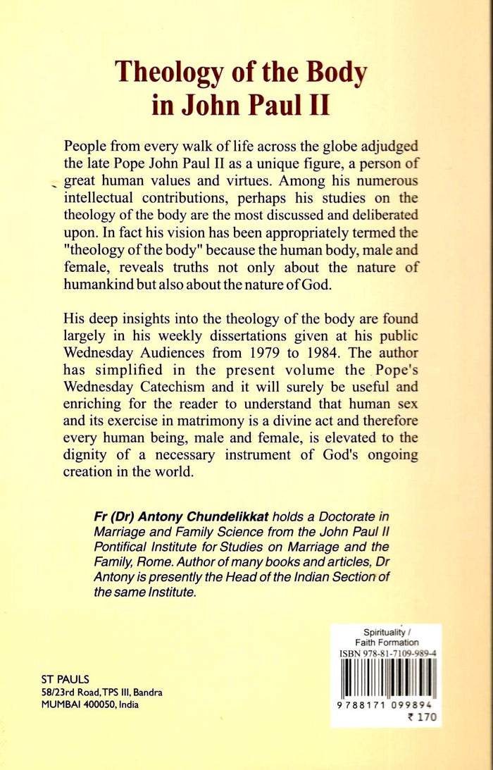 Theology of the Body in John Paul II