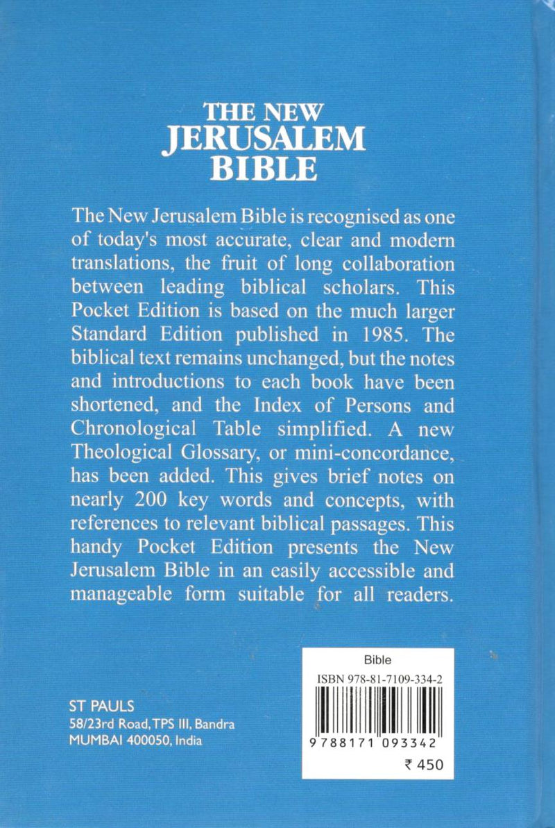 The New Jerusalem Bible