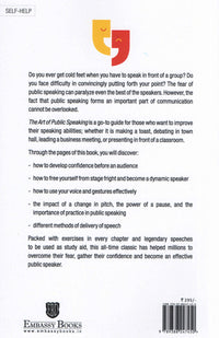 The Art of Public Speaking