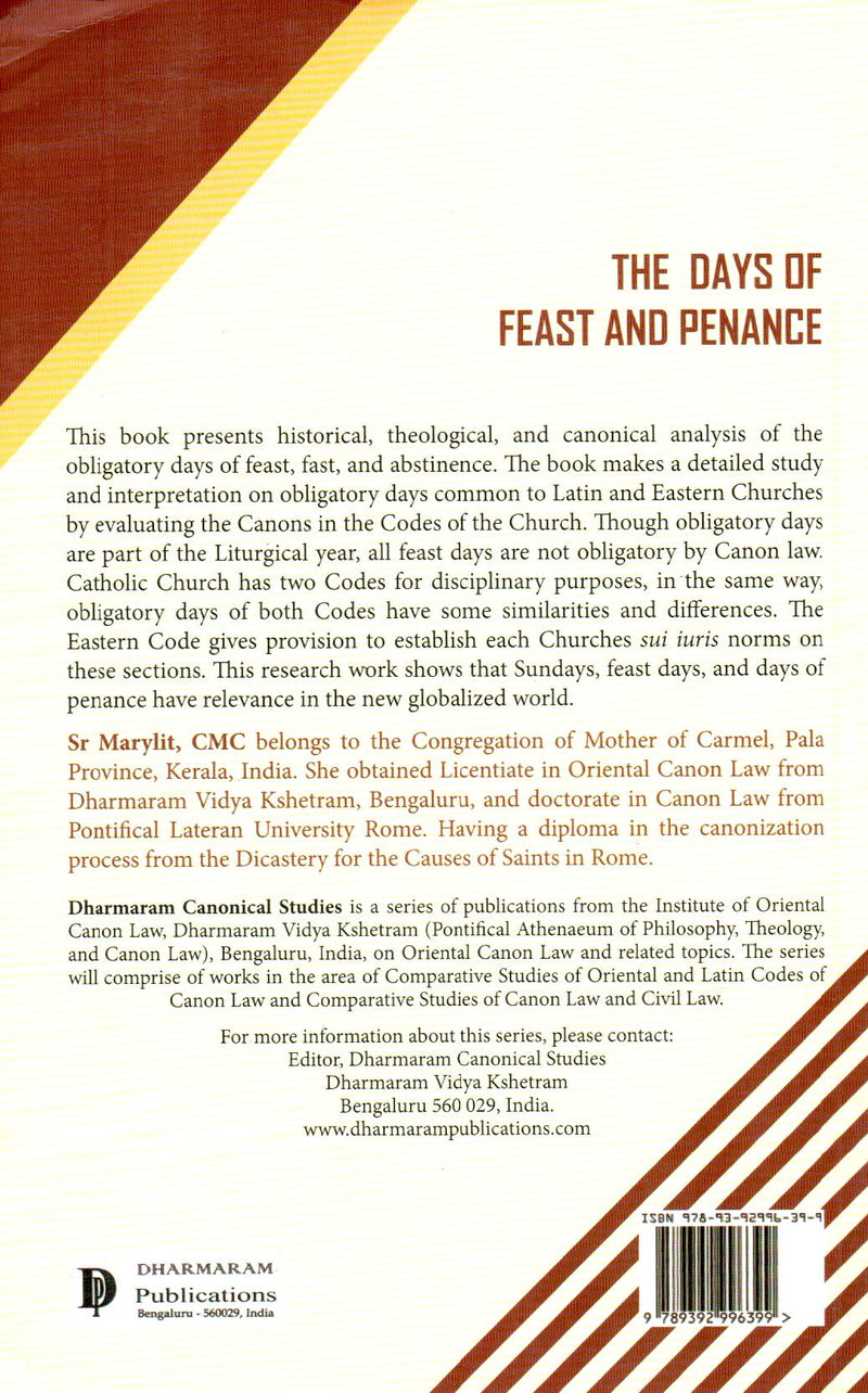 The Days of Feast and Penance