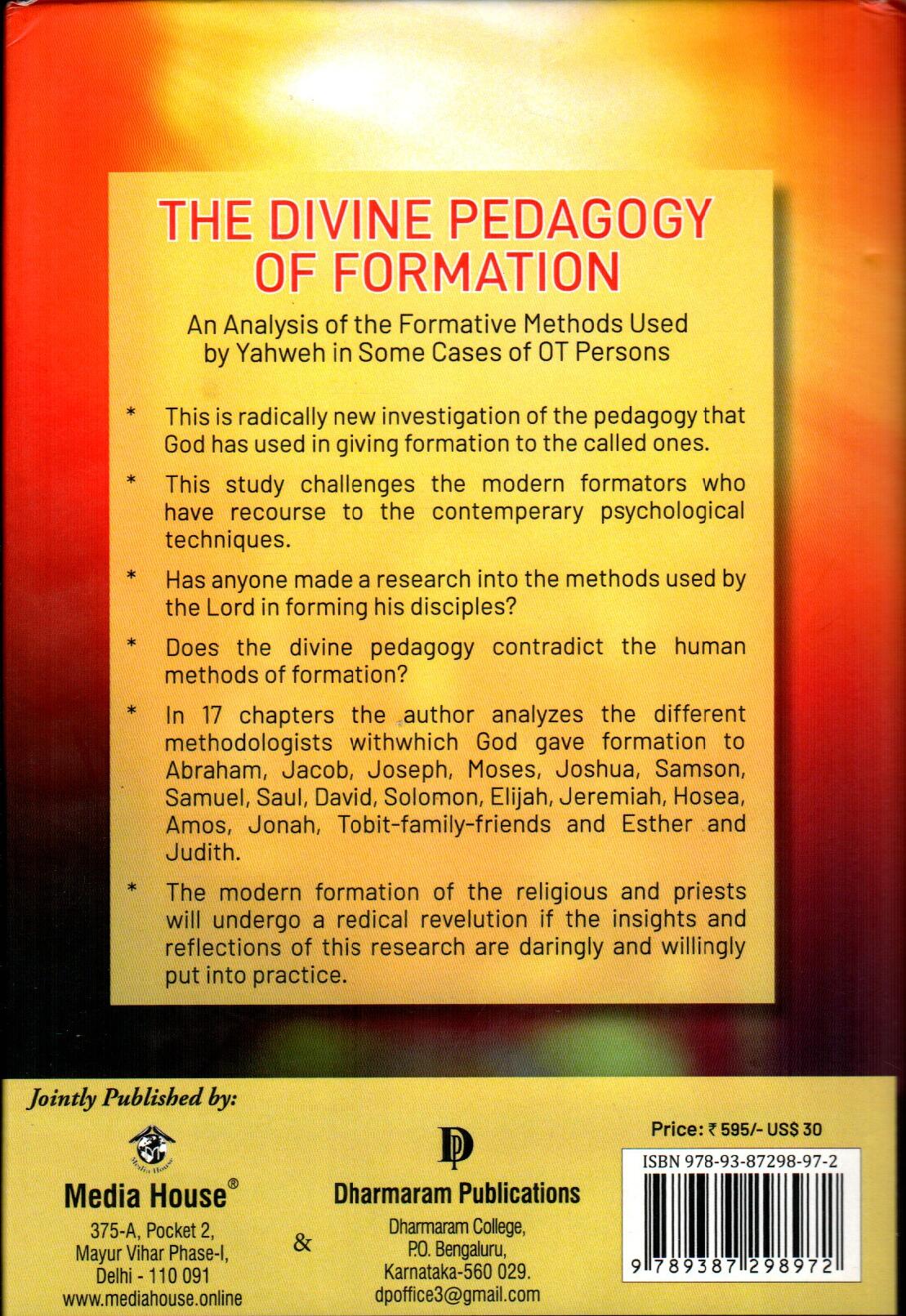 The Divine Pedagogy of Formation