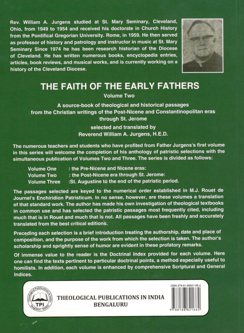 The Faith of the Early Fathers ( Set of 3)