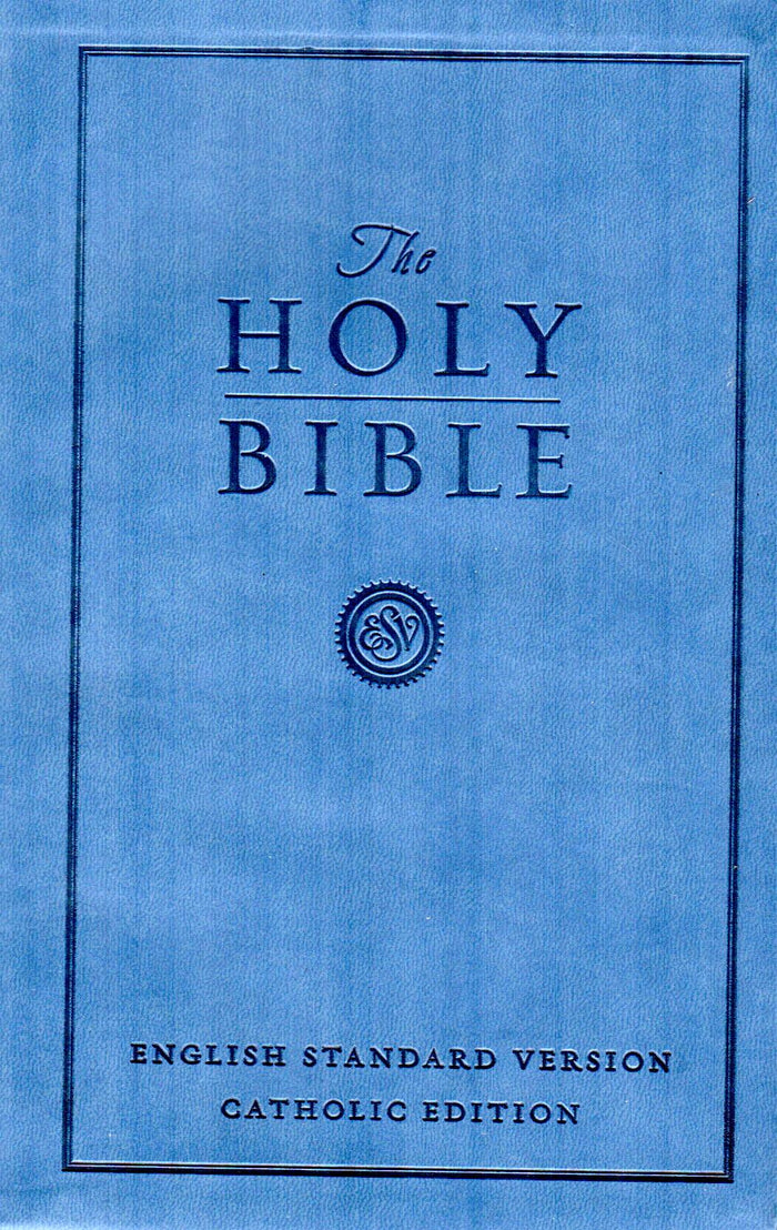 ESV - The Holy Bible ( Blue Leather)