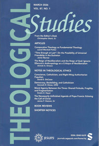 Theological Studies | Vol. 87 | No. 1 | Mar 2026