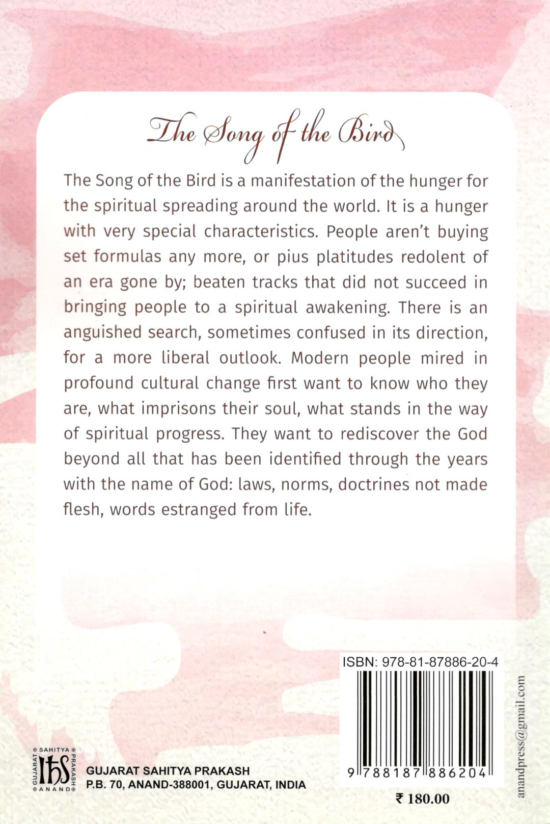 The Song of The Bird – St Pauls India