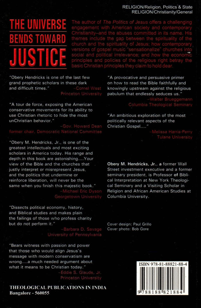 The Universe Bends Towards Justice