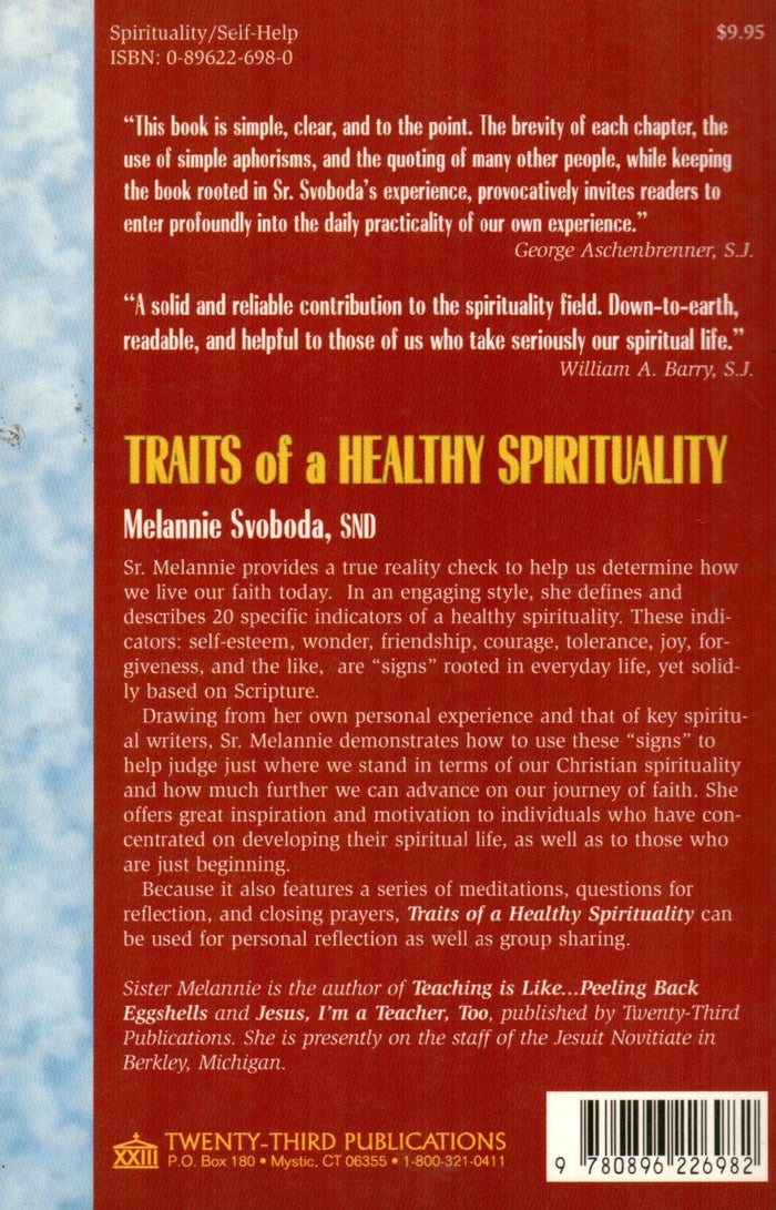 Traits of a Healthy Spirituality