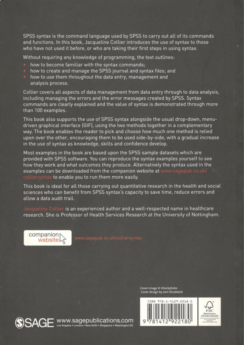 Using SPSS Syntax