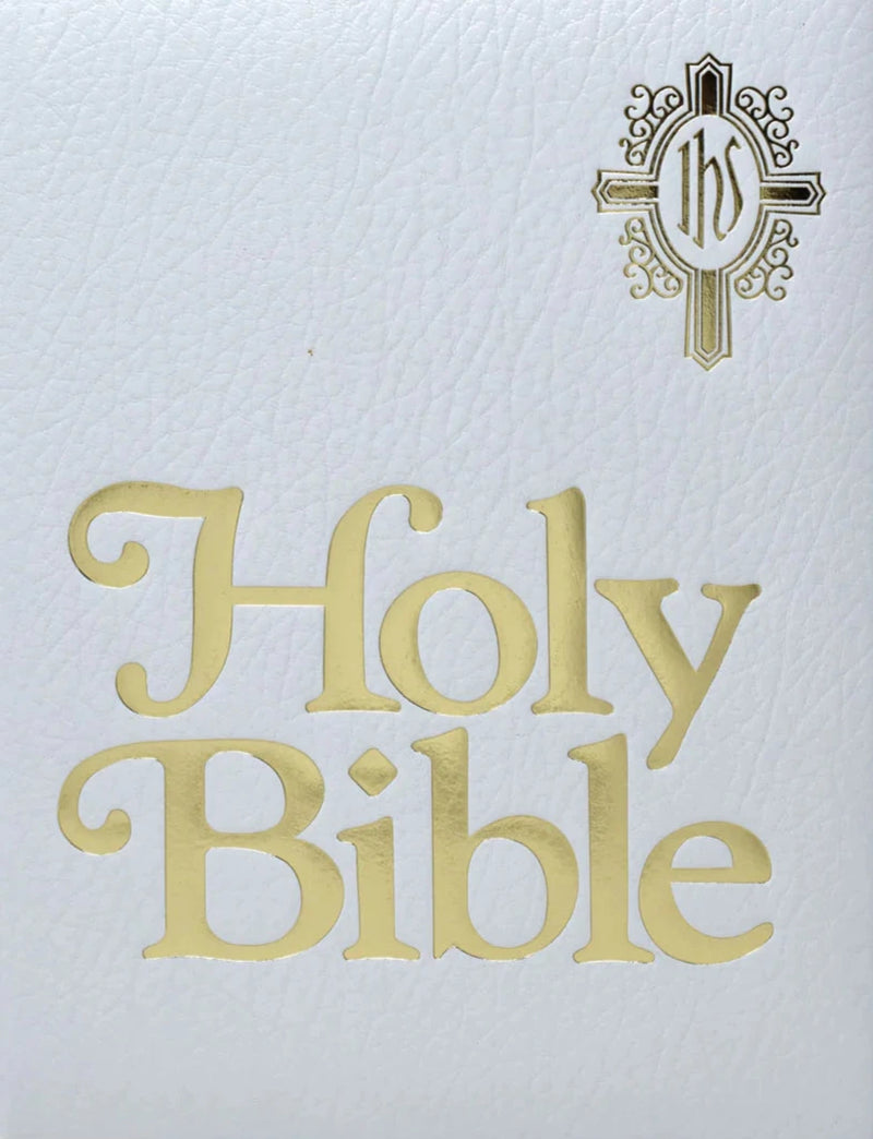 New Catholic Bible Family Edition (White)