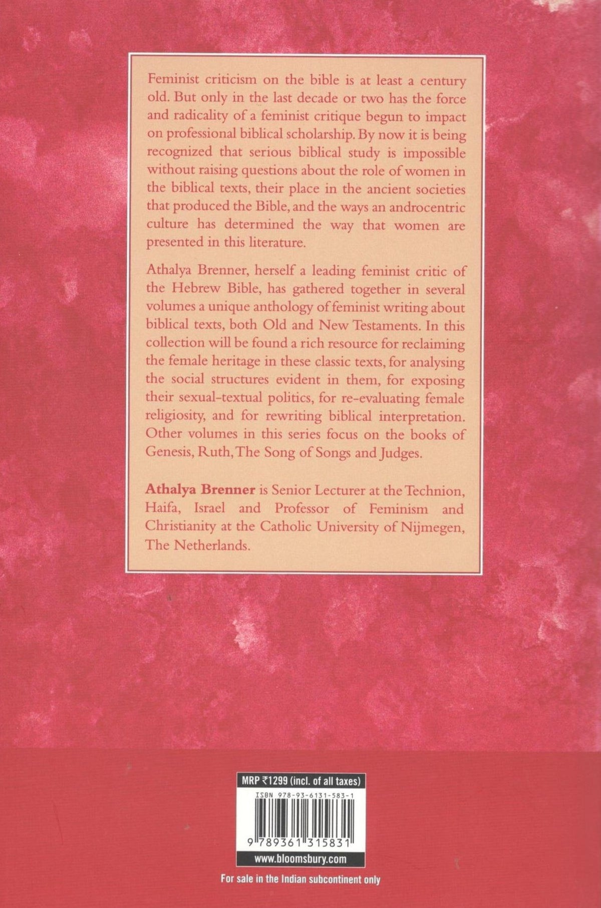 A Feminist Companion to Wisdom Literature