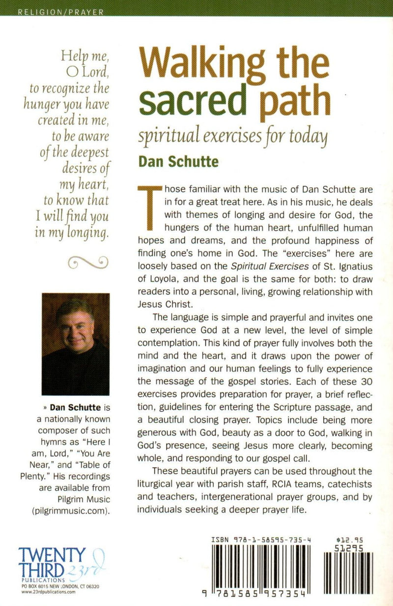 Walking the Sacred Path: Spiritual Exercises for Today