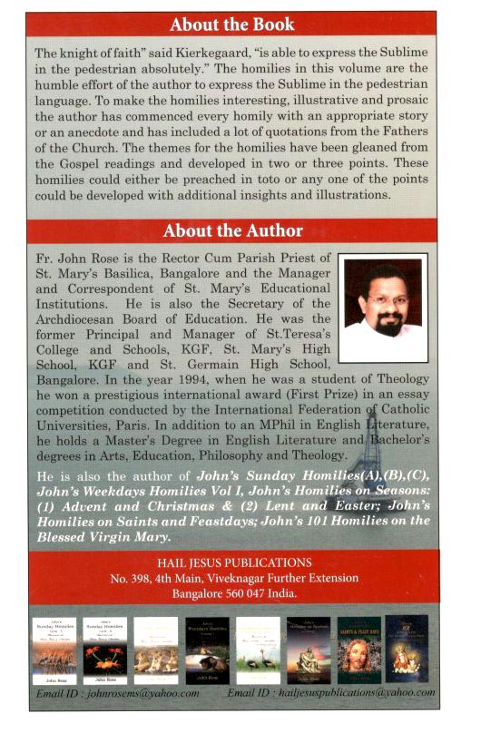 John's Weekdays Homilies (Vol.2)
