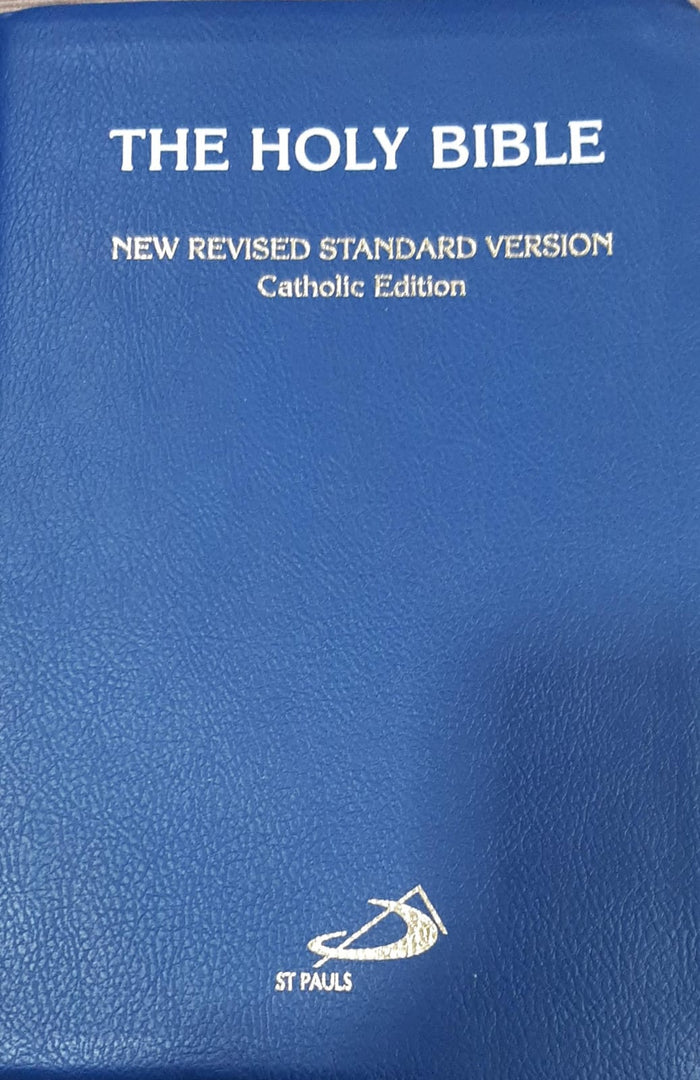 The Holy Bible: New Revised Standard Version | Leather | Golden Edge