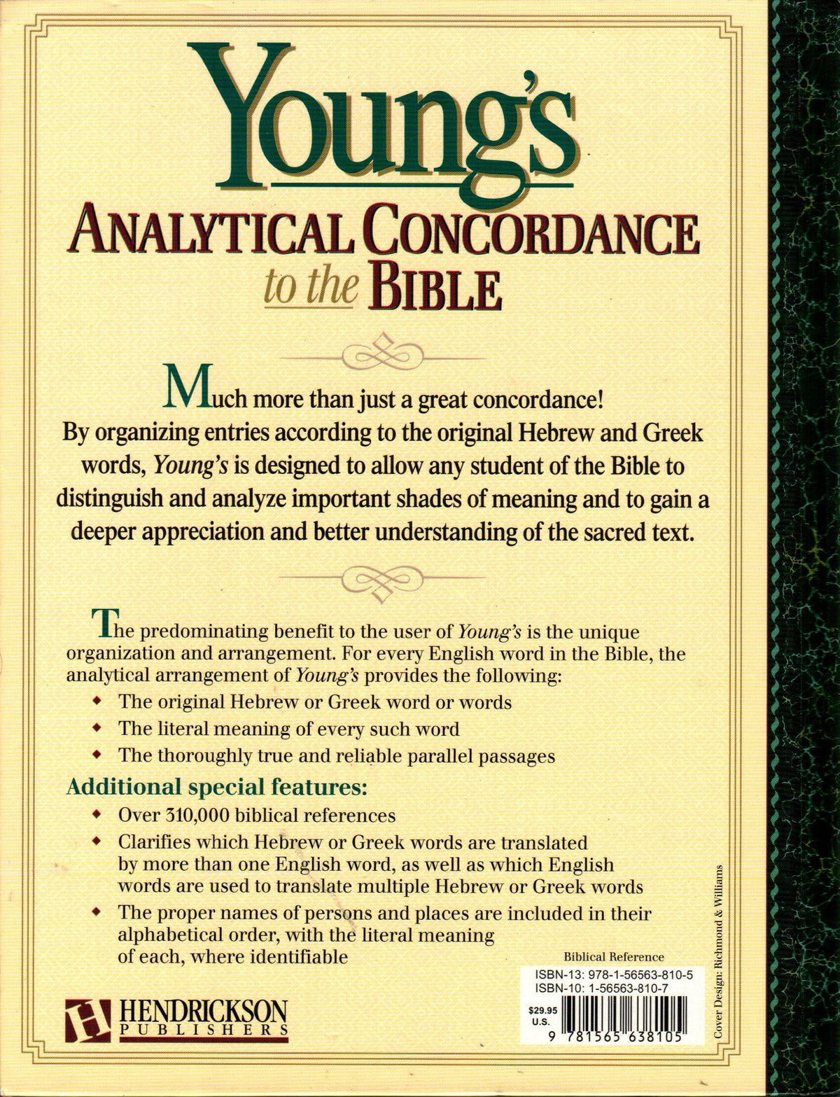 Youngs Analytical Concordance to the Bible