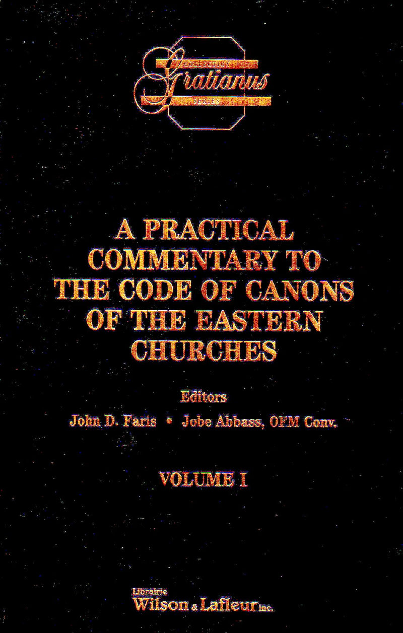 A Practical Commentary to the Code of Canons of the Eastern Churches (2 Volume Set)