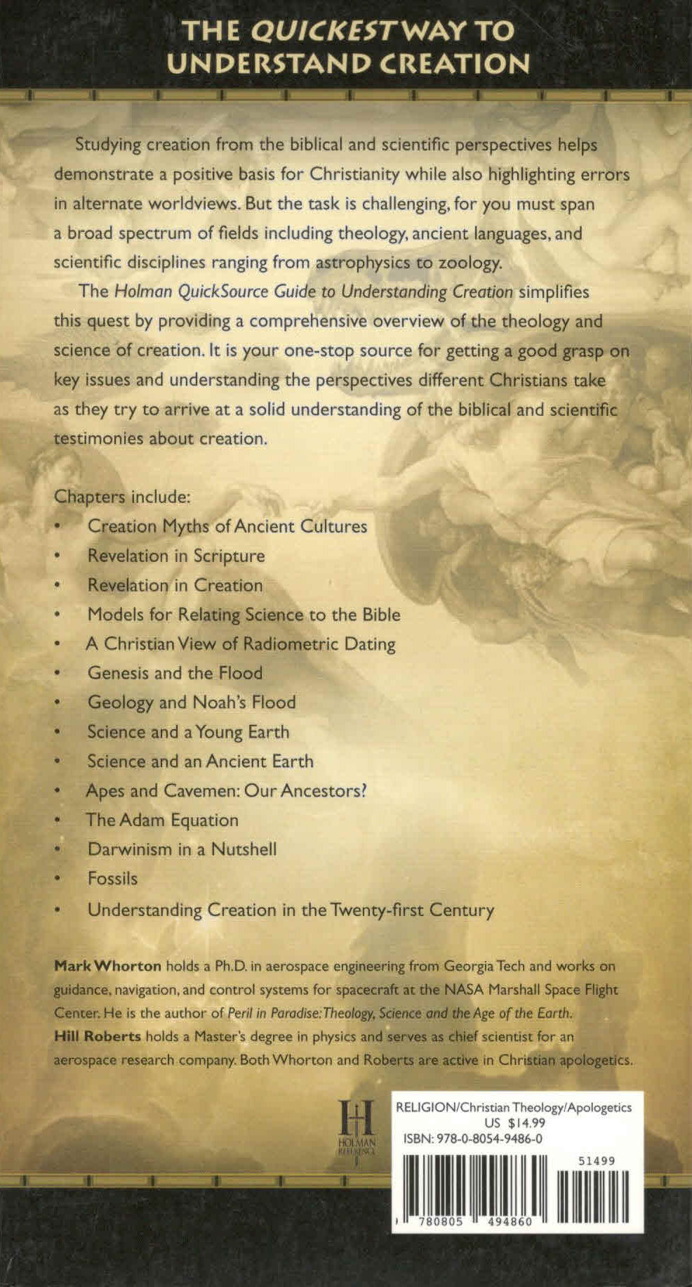 Holman QuickSource Guide to Understanding Creation