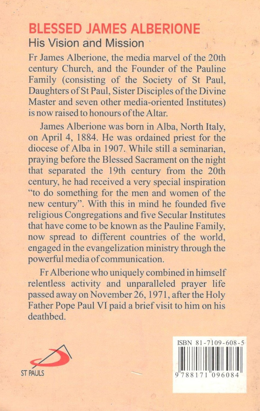 Blessed James Alberione