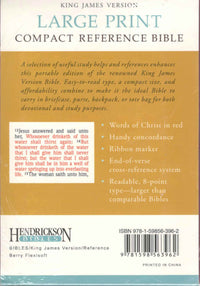 KJV Large Print Compact Reference Bible