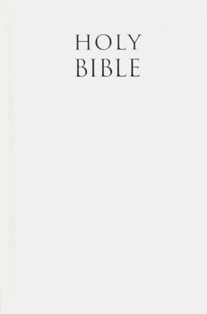 KJV - Holy Bible (White)