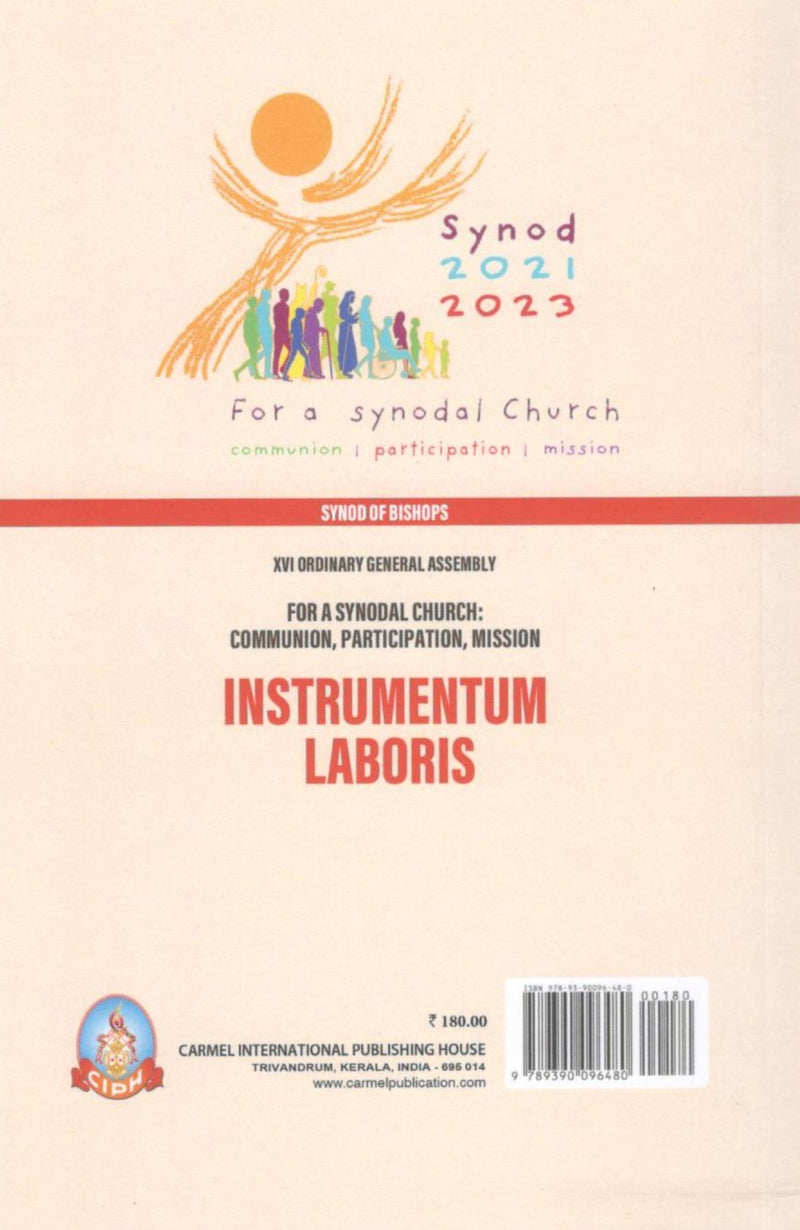 Instrumentum Laboris : For a synodal church communion, participation, mission