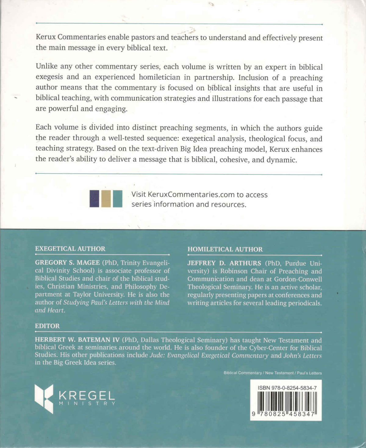 Kerux Commentaries: Ephesians - A Commentary for Biblical Preaching and Teaching