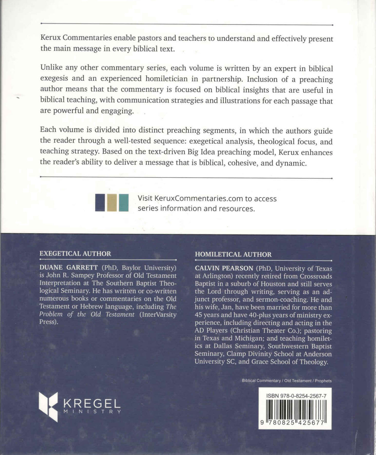 Kerux Commentaries : Jeremiah and Lamentations - A Commentary for Biblical Preaching and Teaching