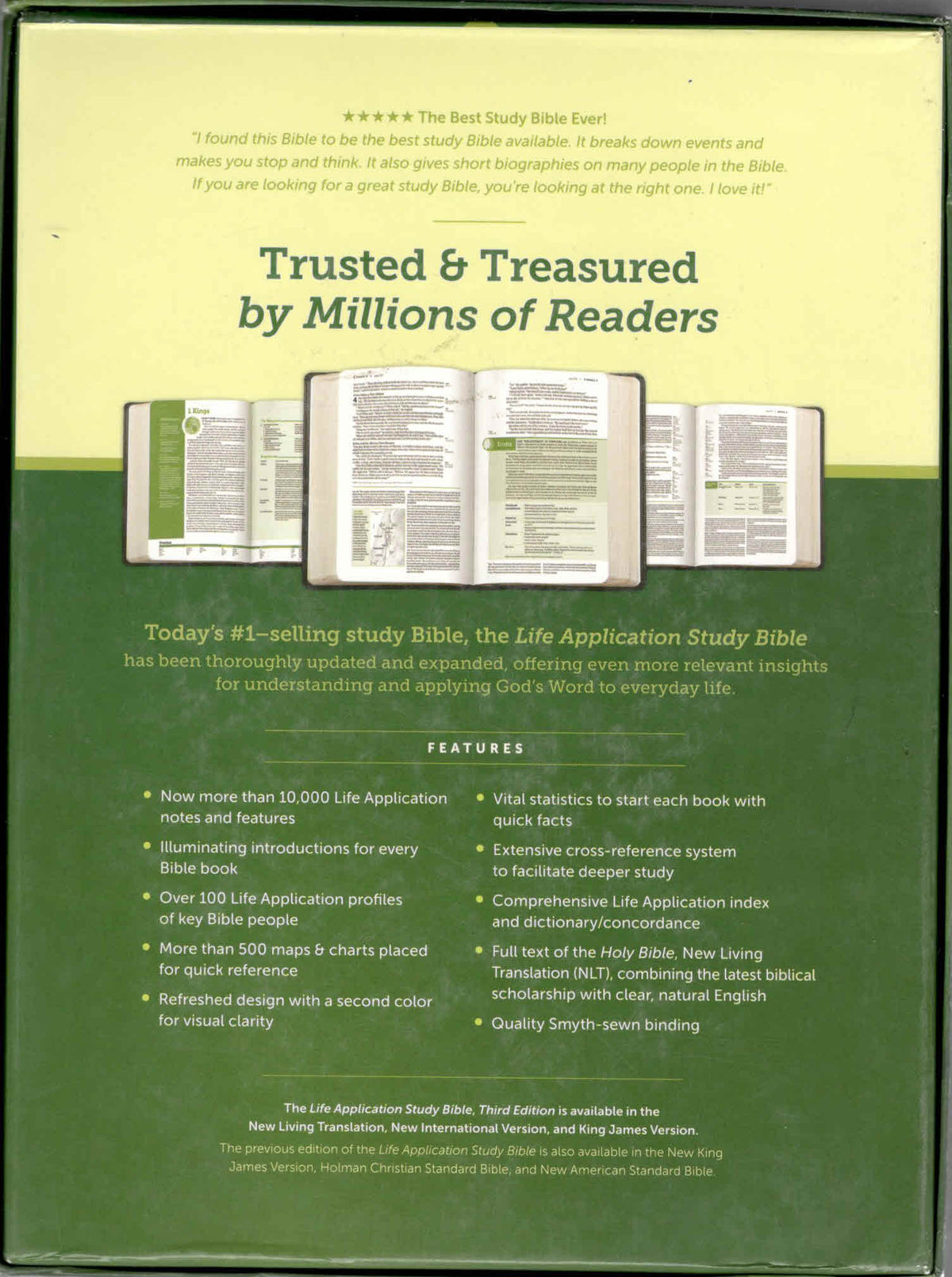 NLT Life Application Study Bible 3rd Edition