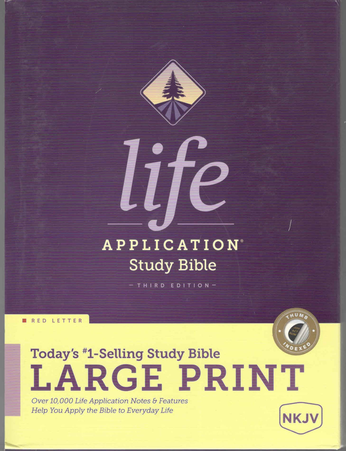 NKJV Life Application Study Bible, Third Edition, Large Print