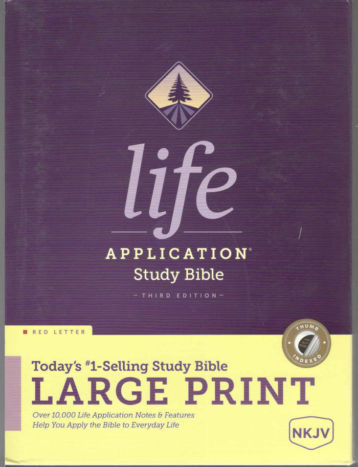 NKJV Life Application Study Bible, Third Edition, Large Print
