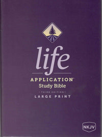 NKJV Life Application Study Bible, Third Edition, Large Print