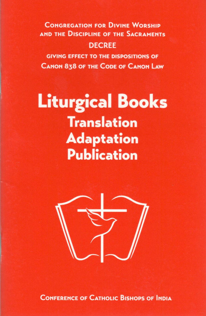 Liturgical Books : Translation Adaptation Publication