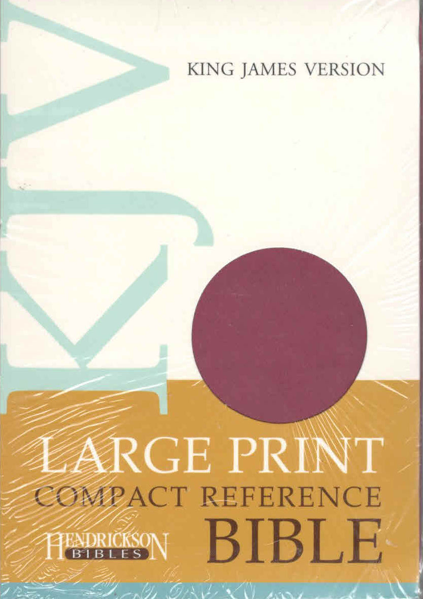 KJV Large Print Compact Reference Bible