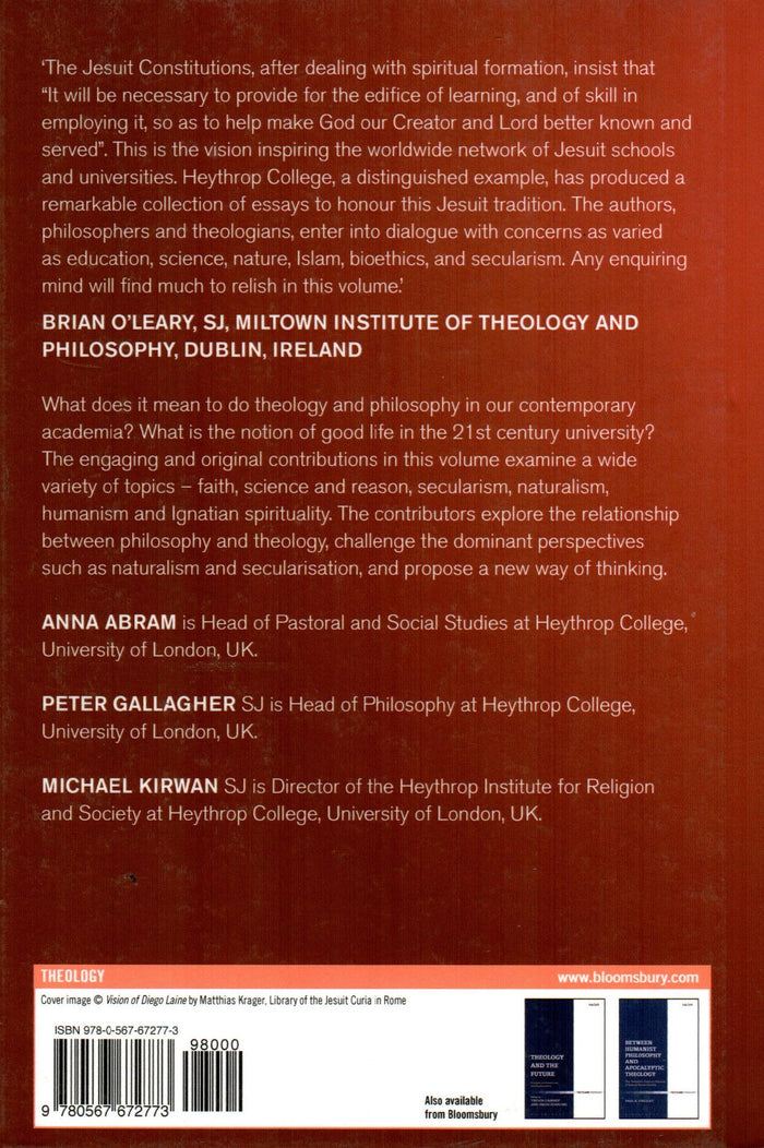 Philosophy, Theology and the Jesuit Tradition