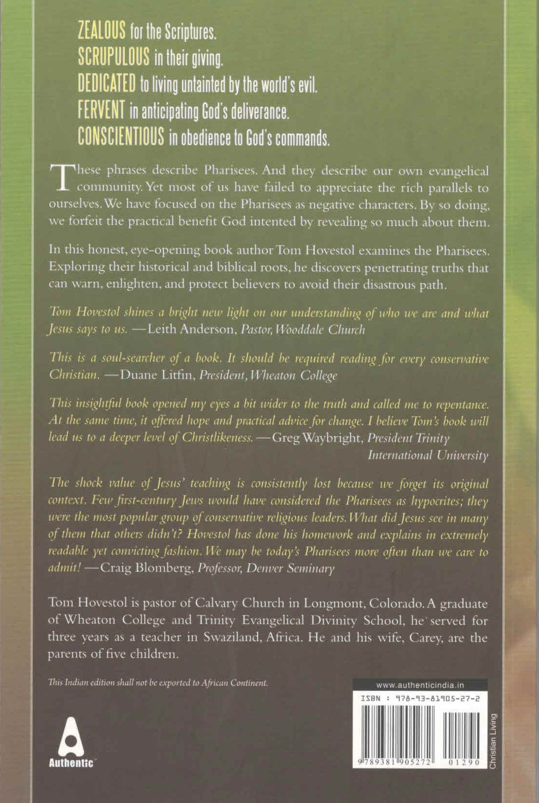 Extreme Righteousness: Seeing Ourselves In The Pharisees